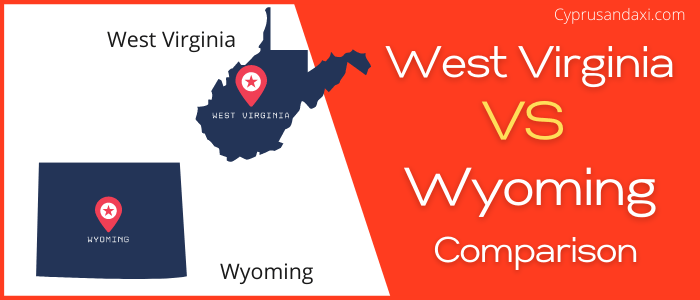 Is West Virginia bigger than Wyoming