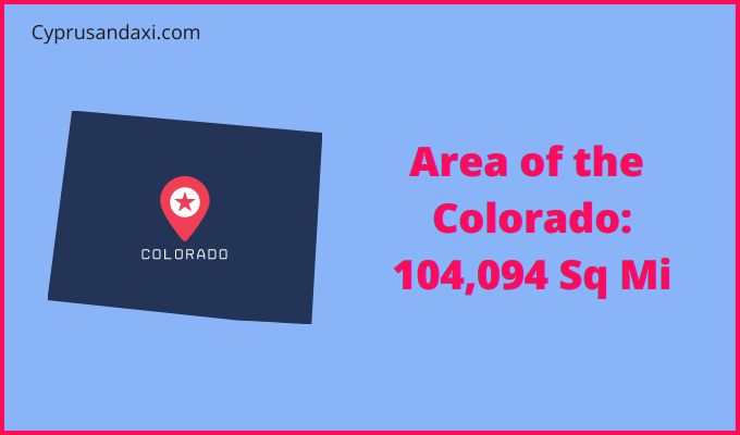 Area of Colorado compared to Somalia