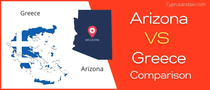 Is Arizona bigger than Greece