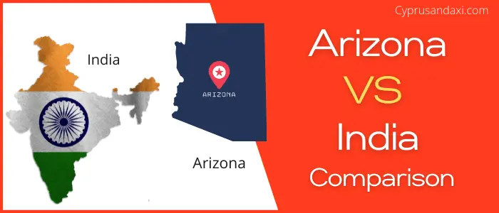 Is Arizona bigger than India