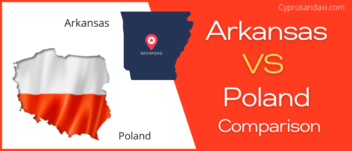 Is Arkansas bigger than Poland