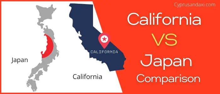 Is California bigger than Japan