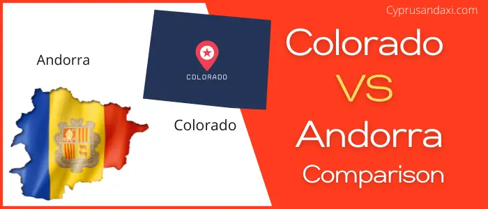 Is Colorado bigger than Andorra