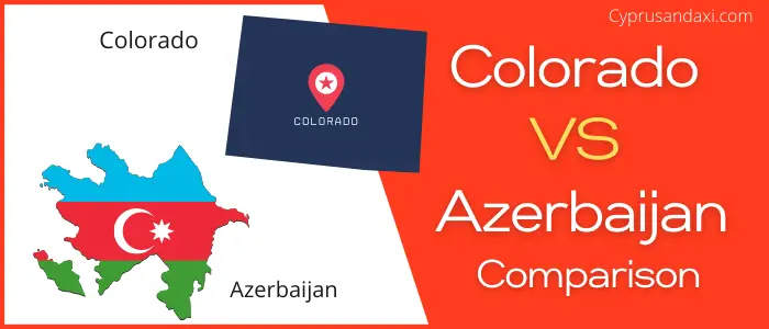 Is Colorado bigger than Azerbaijan