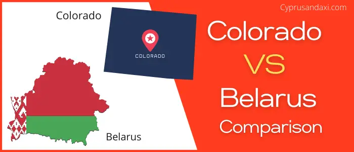 Is Colorado bigger than Belarus