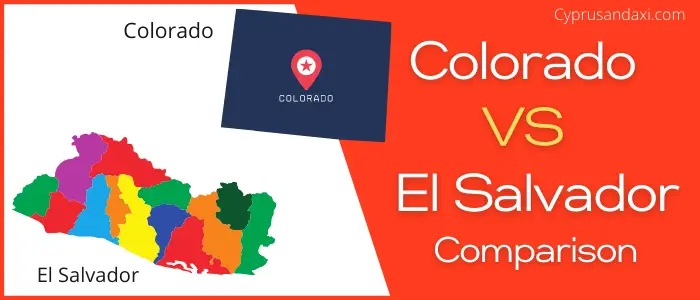 Is Colorado bigger than El Salvador