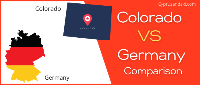 Is Colorado bigger than Germany