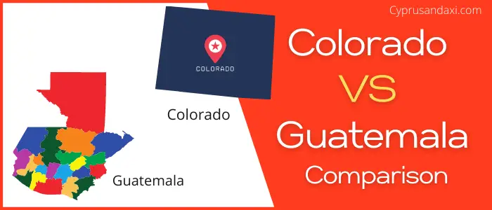 Is Colorado bigger than Guatemala