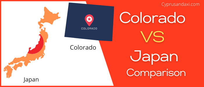 Is Colorado bigger than Japan