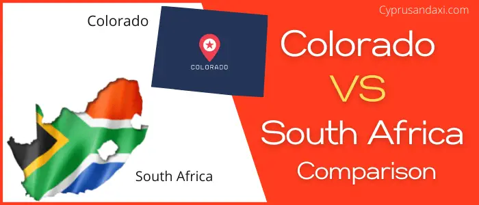 Is Colorado bigger than South Africa