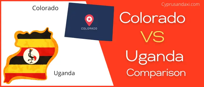 Is Colorado bigger than Uganda