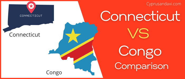 Is Connecticut bigger than Congo