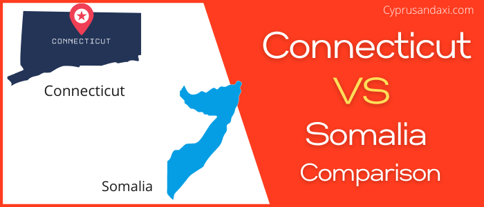 Is Connecticut bigger than Somalia