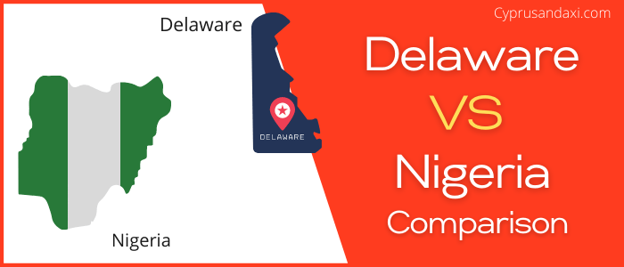 Is Delaware bigger than Nigeria