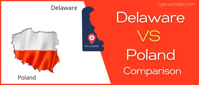 Is Delaware bigger than Poland