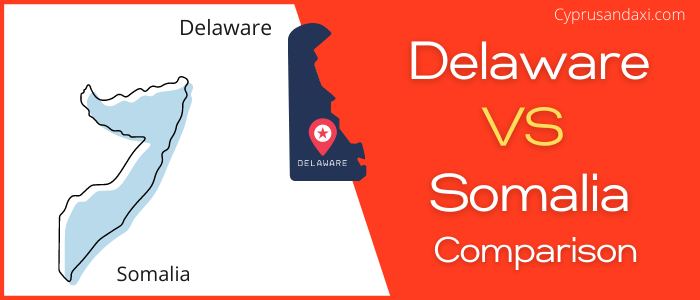 Is Delaware bigger than Somalia