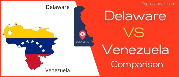 Is Delaware bigger than Venezuela