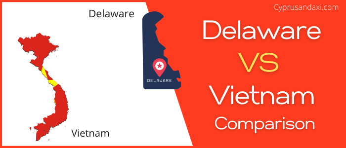 Is Delaware bigger than Vietnam