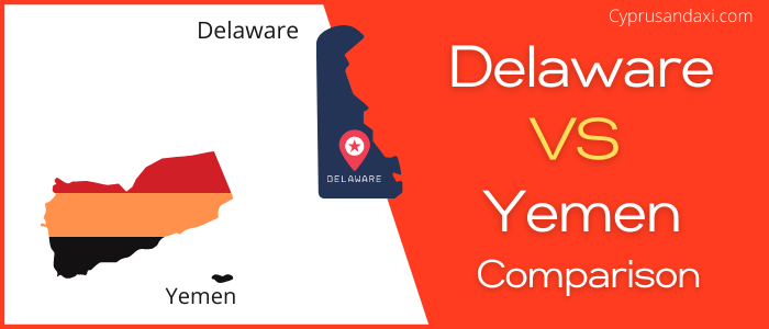 Is Delaware bigger than Yemen