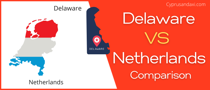 Is Delaware bigger than the Netherlands