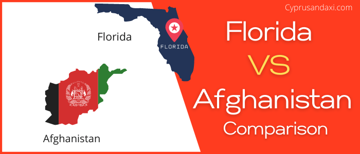Is Florida bigger than Afghanistan