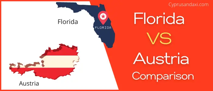 Is Florida bigger than Austria