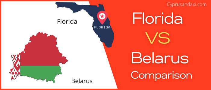 Is Florida bigger than Belarus