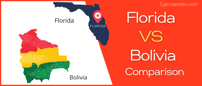 Is Florida bigger than Bolivia