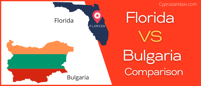 Is Florida bigger than Bulgaria