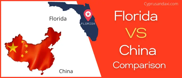 Is Florida bigger than China