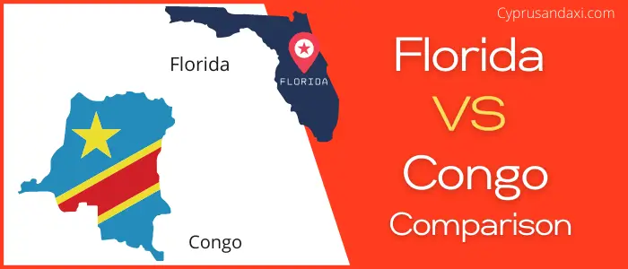 Is Florida bigger than Congo