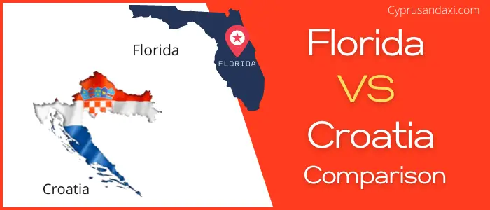 Is Florida bigger than Croatia