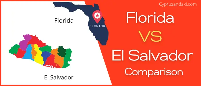 Is Florida bigger than El Salvador