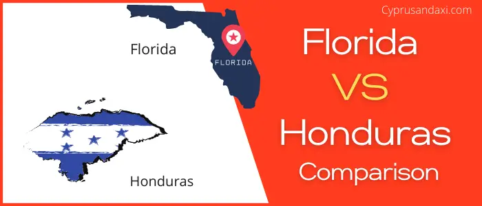 Is Florida bigger than Honduras
