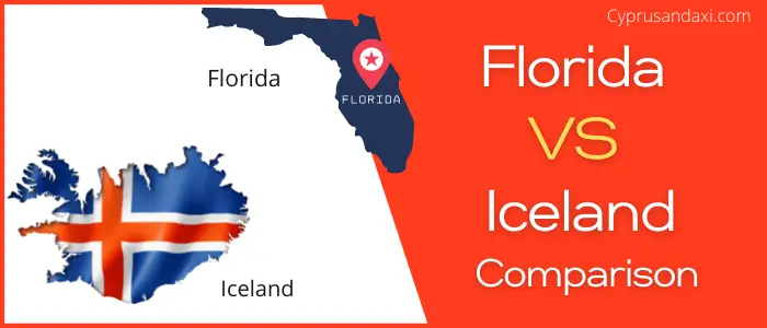 Is Florida bigger than Iceland
