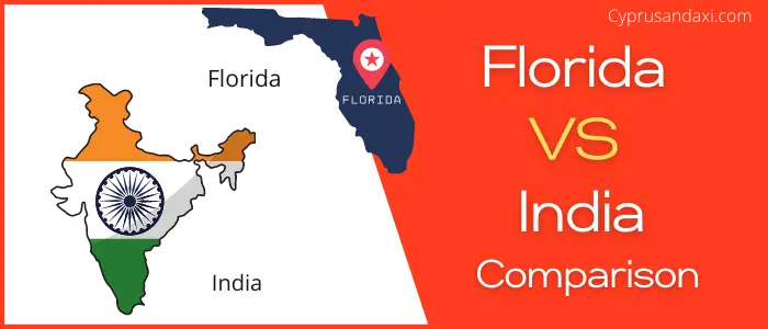 Is Florida bigger than India