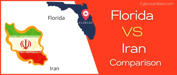 Is Florida bigger than Iran