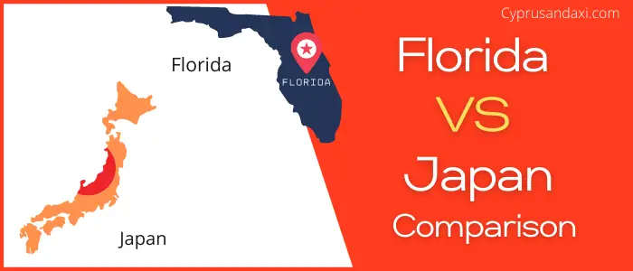 Is Florida bigger than Japan