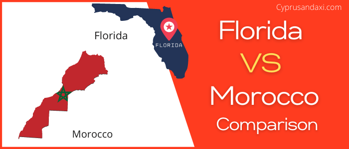 Is Florida bigger than Morocco