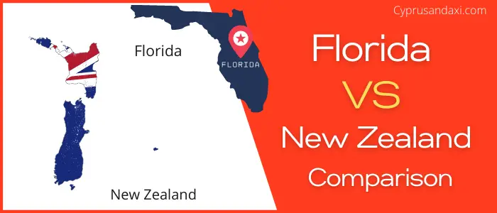 Is Florida bigger than New Zealand