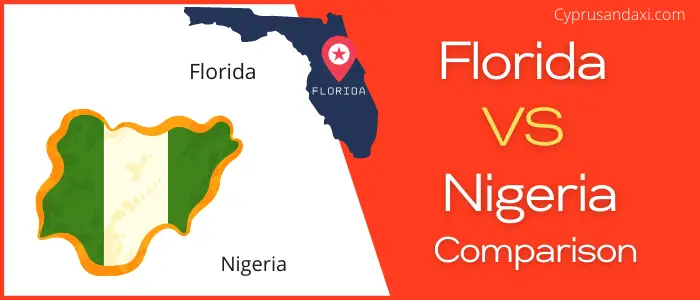 Is Florida bigger than Nigeria