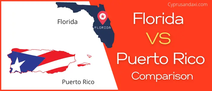 Is Florida bigger than Puerto Rico