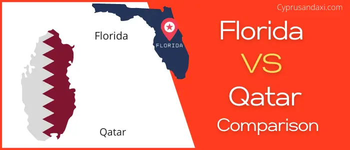 Is Florida bigger than Qatar