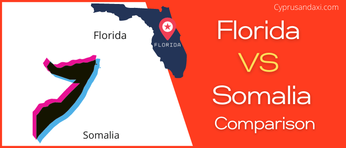 Is Florida bigger than Somalia