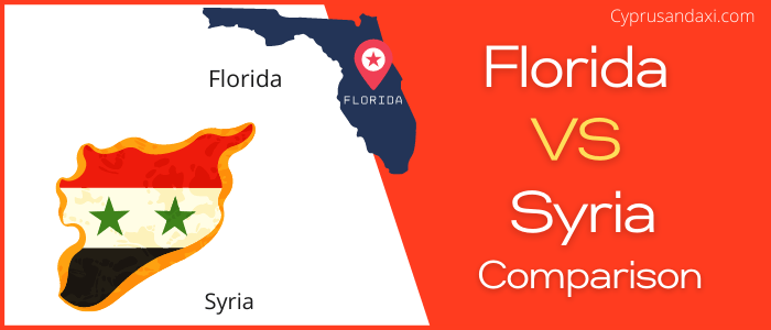 Is Florida bigger than Syria