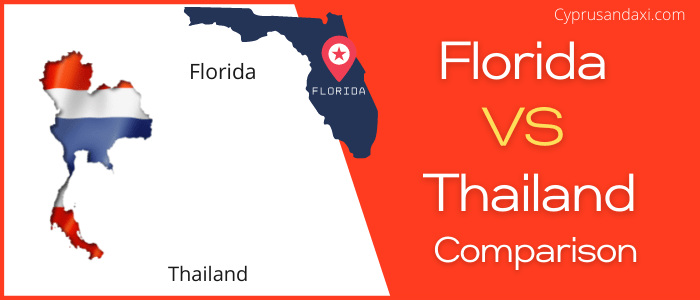 Is Florida bigger than Thailand