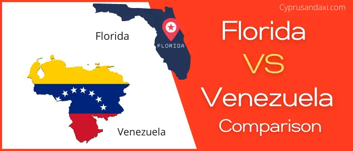 Is Florida bigger than Venezuela