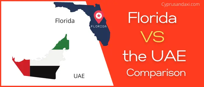 Is Florida bigger than the United Arab Emirates
