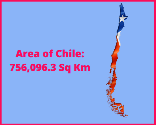Area of Chile compared to Georgia