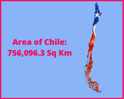 Area of Chile compared to Idaho